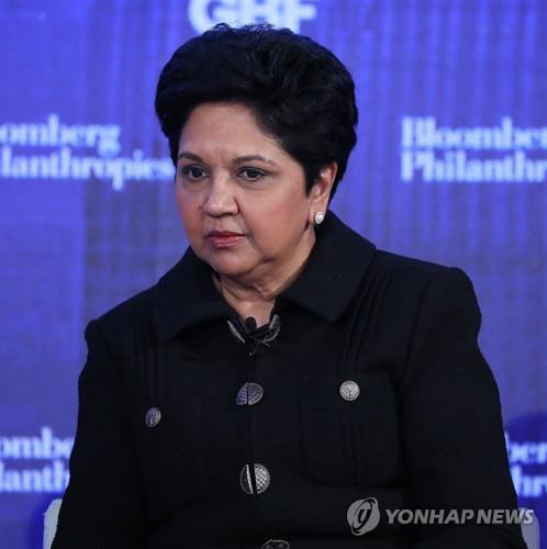 인드라 누이 펩시코 전 CEO <EPA 연합뉴스>